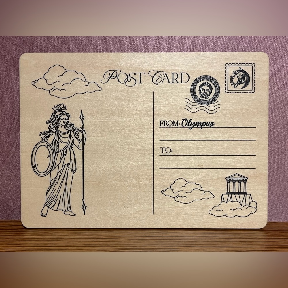 Fairyloot Olympus Postcard NEW - Picture 2 of 2